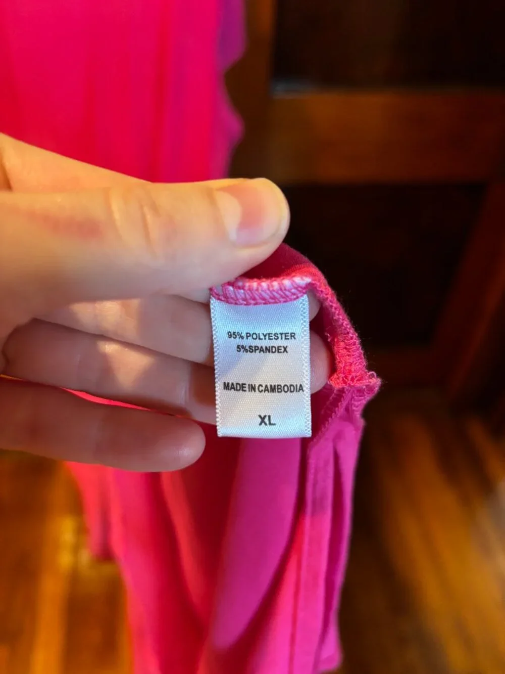 MUK LUKS Magenta Short Sleeve Midi Dress Size XL